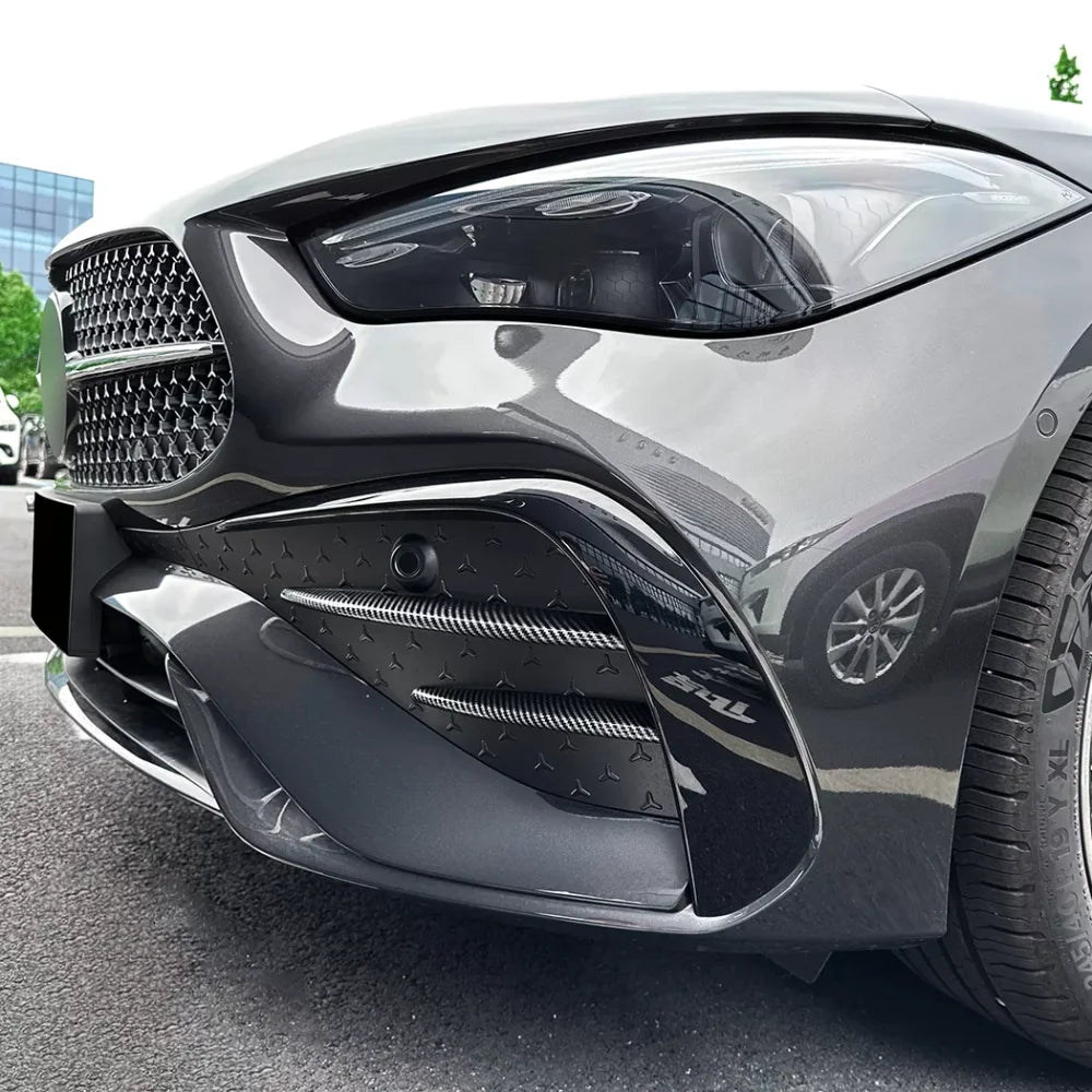 2024 + Mercedes-Benz CLE-Class Carbon Fiber Front Bumper Canards | A236/C236 Additional Accessories